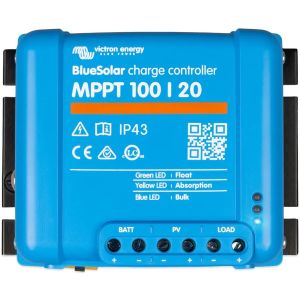 MPPT solárny regulátor Victron Energy BlueSolar 100/20